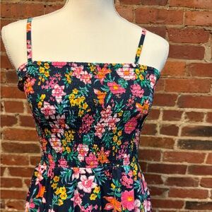 Floral summer dress.